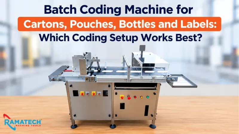 Batch Coding Machine for Cartons, Pouches, Bottles and Labels: Which Coding Setup Works Best?