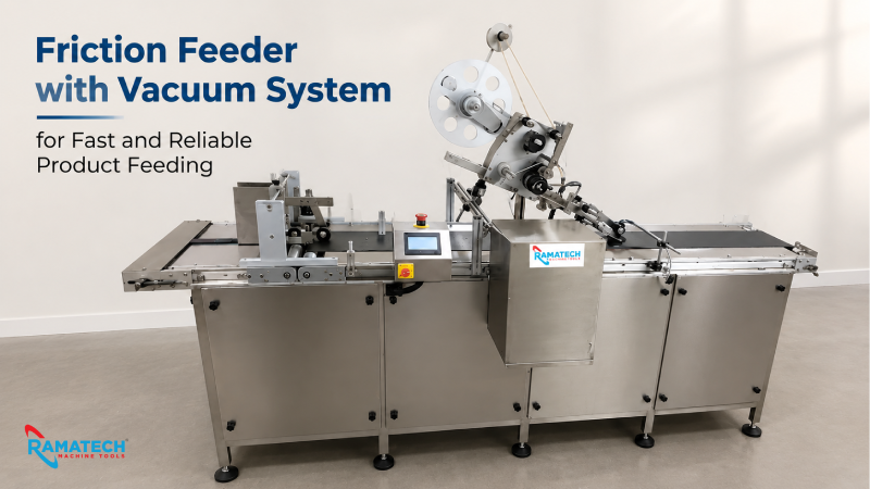 Friction Feeder with Vacuum System for Fast and Reliable Product Feeding