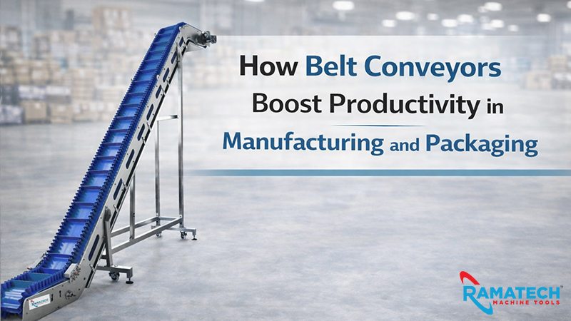How Belt Conveyors Boost Productivity In Manufacturing And Packaging