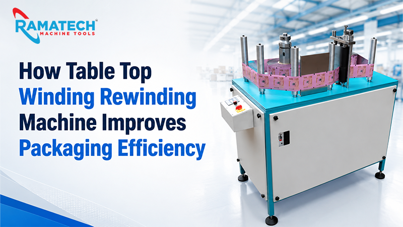 How Table Top Winding Rewinding Machine Improves Packaging Efficiency