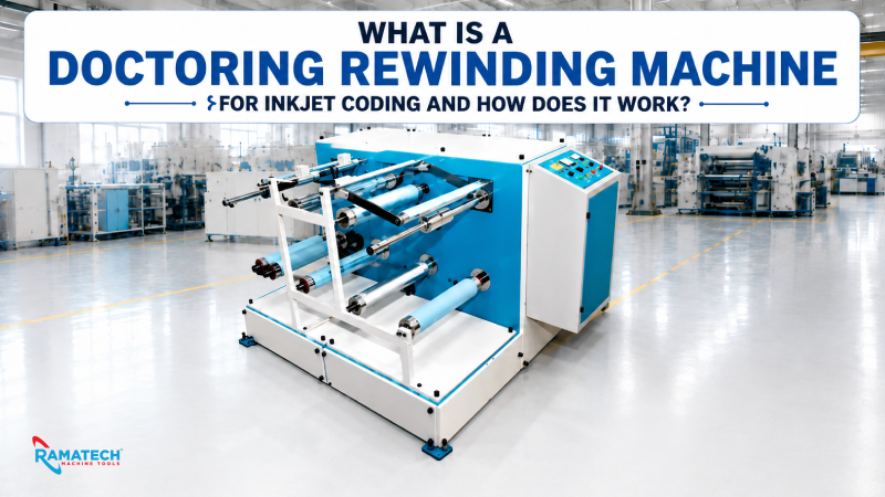 What is a Doctoring Rewinding Machine for Inkjet Coding and How Does It Work?