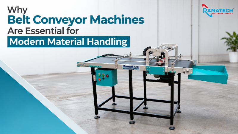 Why Belt Conveyor Machines Are Essential for Modern Material Handling