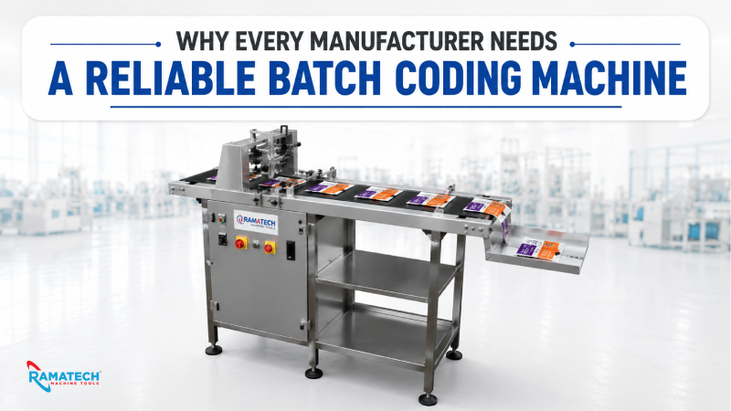 Why Every Manufacturer Needs a Reliable Batch Coding Machine