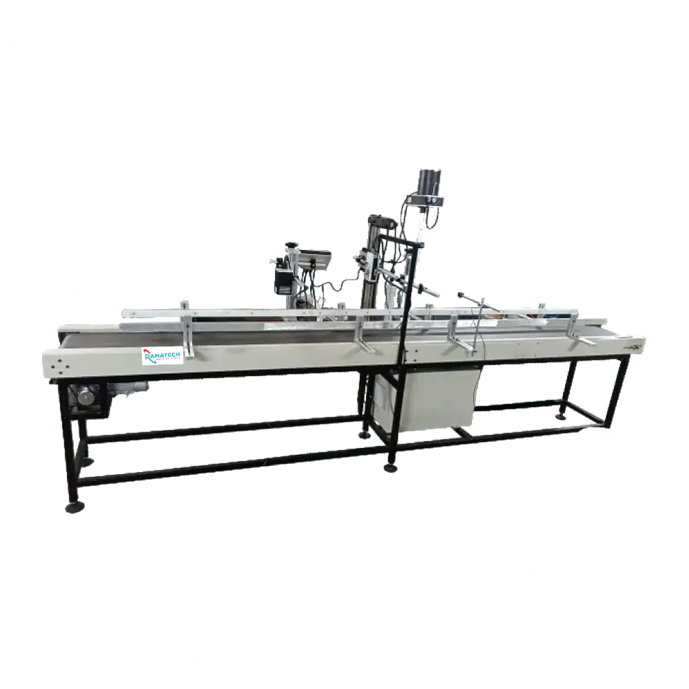 Conveyor with Traversing System for Egg Coding