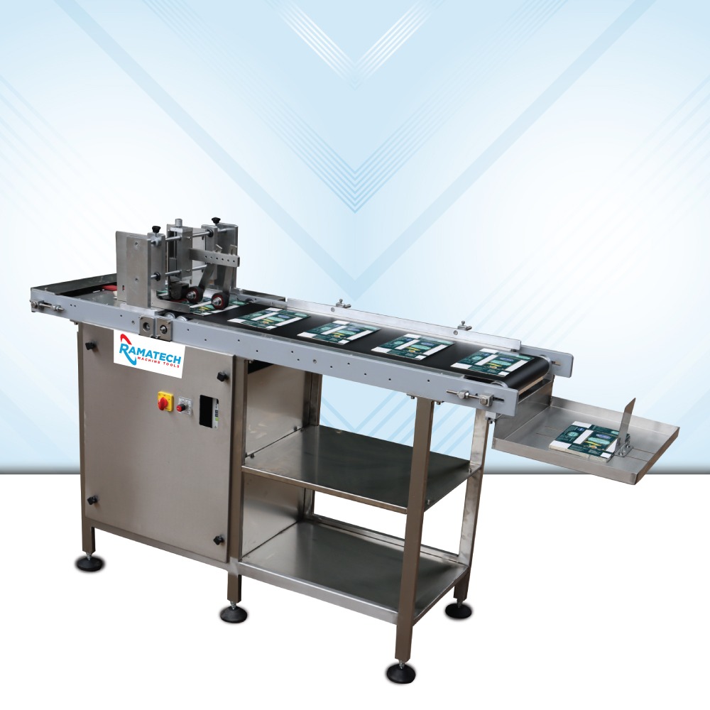 Batch coding machine manufactured by Ramatech Machine Tools